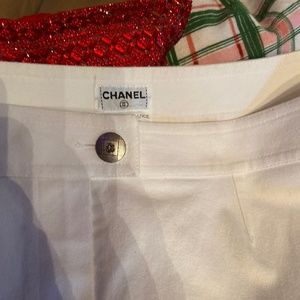 Authentic Chanel cotton pants